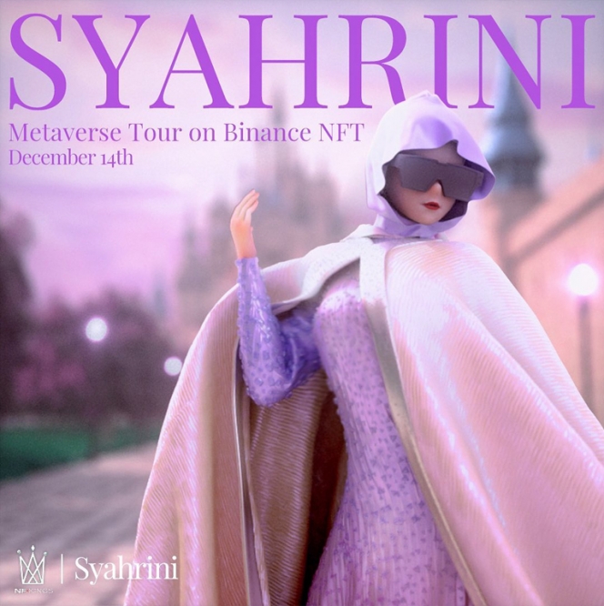 Jadi NFT Hijab Pertama di Dunia, Ini 8 Potret Avatar Metaverse Syahrini