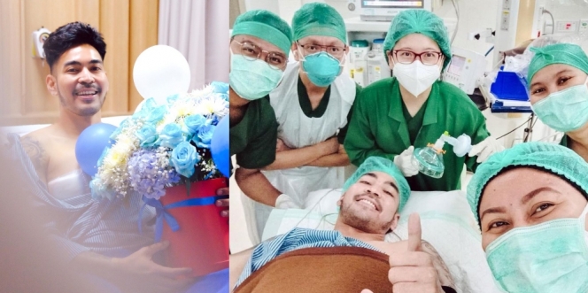 7 Potret Robby Purba Lakukan Operasi Tumor Payudara, Kasus Langka yang Terjadi pada Pria
