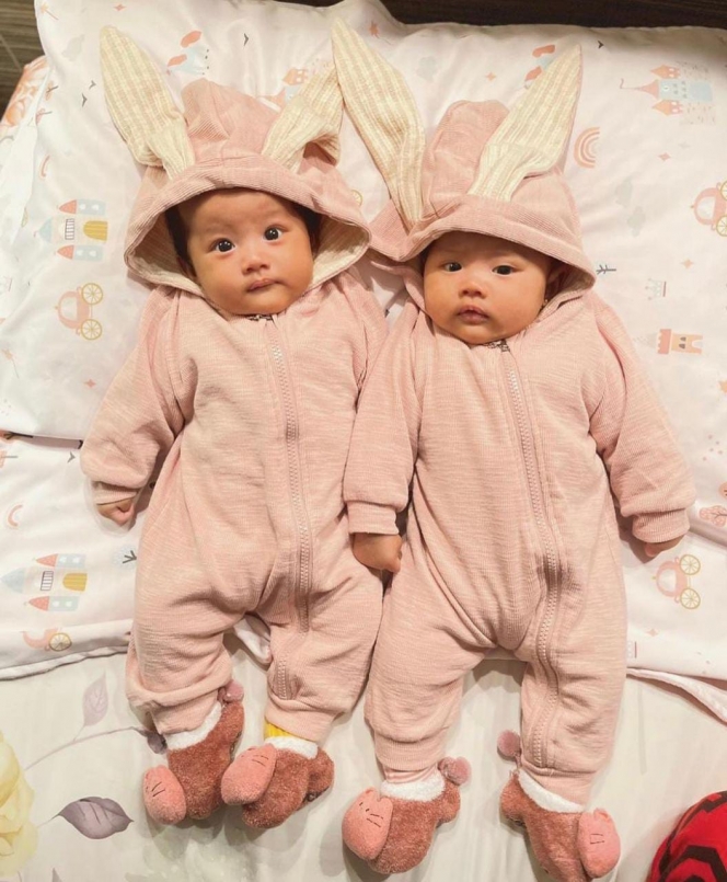 Ini Potret Anak Kembar Talita Bachtiar Ipar Tasya Kamila, Gemes Banget Suka Pakai Baju Couple