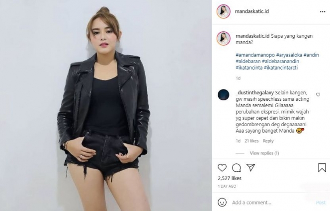 Biasa Tampil Anggun di Ikatan Cinta, Ini Potret Amanda Manopo Pakai Hot Pants Sampai Kena Cibiran Netizen!