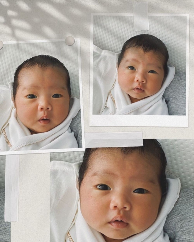 10 Potret Terbaru Baby Gianna, Anak Dion Wiyoko yang Makin Gemoy dan Mirip Ayahnya!