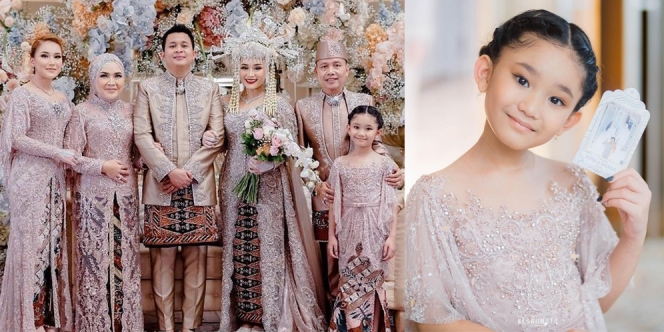  Gak Kalah Cantik dari Sang Ibu, Ini Pesona Bilqis di Acara Pernikahan Syifa Adik Ayu Ting Ting