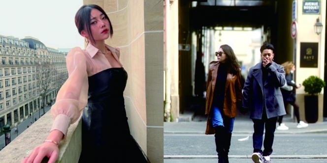7 Potret Cantiknya Wendy Walters di Paris, Jalan Bareng Reza Arap Bak Model Profesional