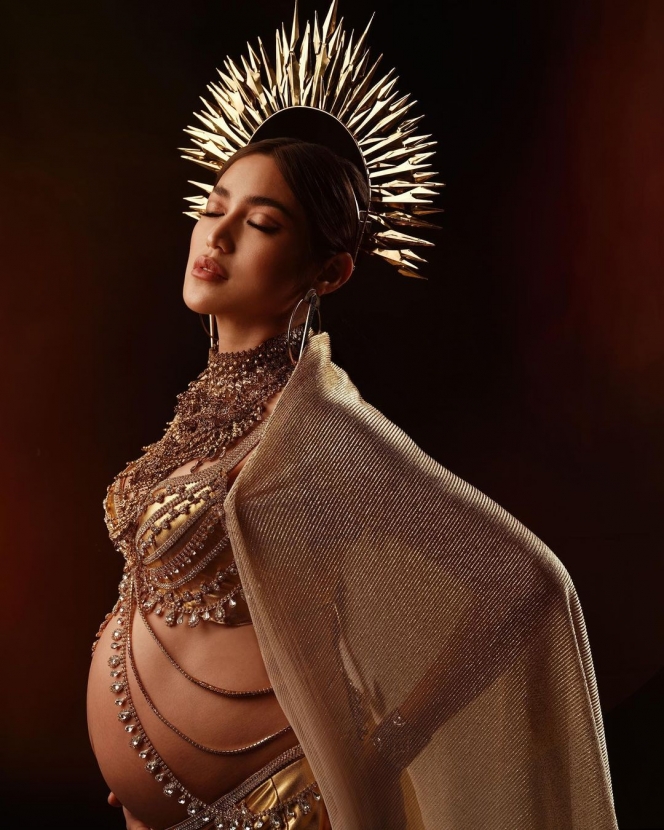 11 Maternity Shoot Jessica Iskandar Bareng Vincent Verhaag dan El Barack, Ada Tema Beyonce!