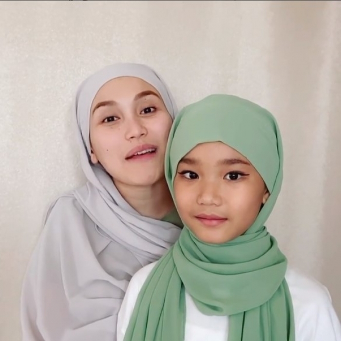 Isi Acara Islami, Ini Potret Terbaru Bilqis Berhijab, Putri Ayu Ting Ting yang Didoakan Salehah