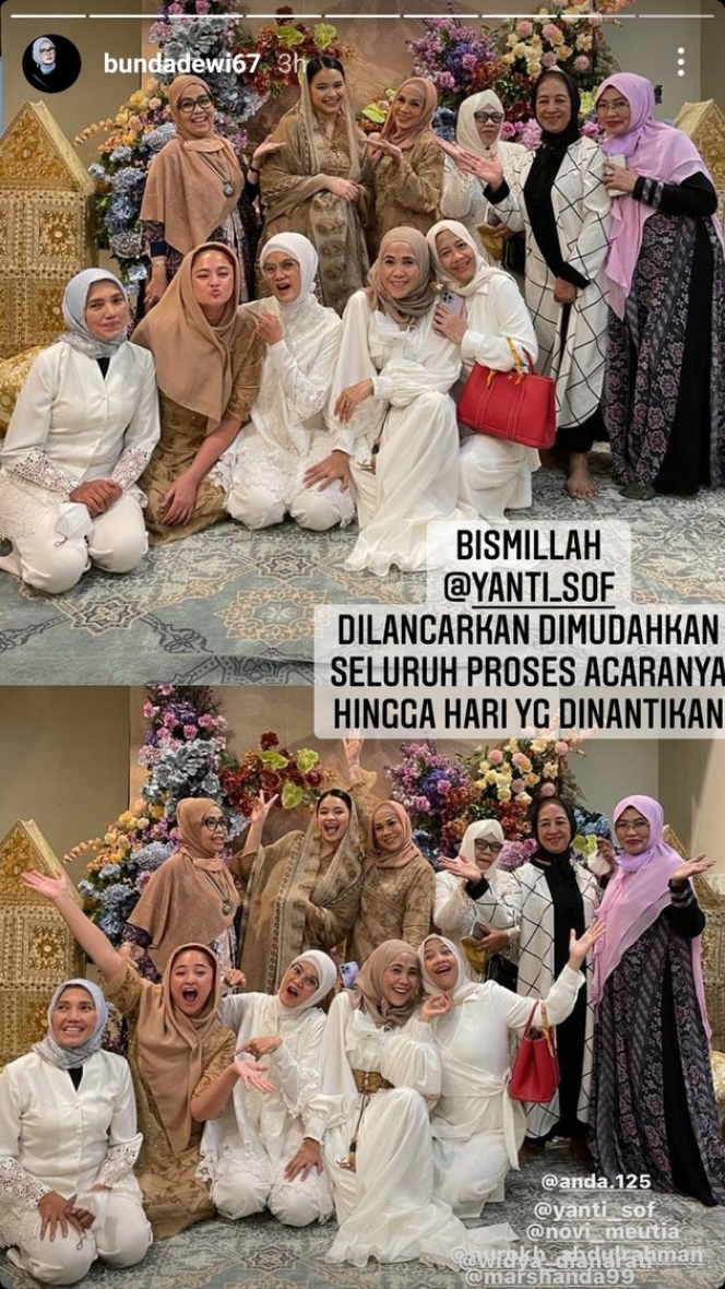 Kumpulan Momen Pengajian Jelang Pernikahan Alyssa Ramadhani Adik Marshanda, Khidmat dan Penuh Haru