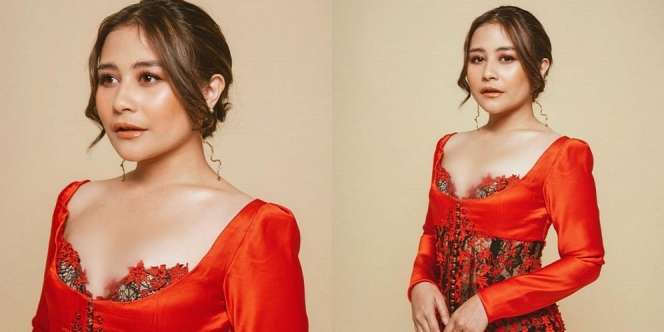 Ini Potret Prilly Latuconsina Pakai Kebaya Merah Rayakan Hari Kartini, Anggun Banget Bak Bangsawan Keraton