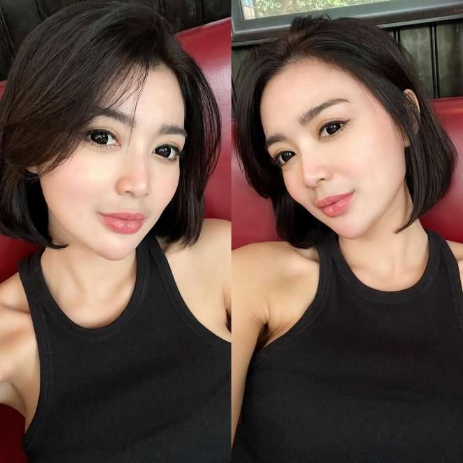 7 Pesona Wika Salim Kenakan Tank Top Warna Hitam, Netizen: Aduh Pahala Puasa Berkurang