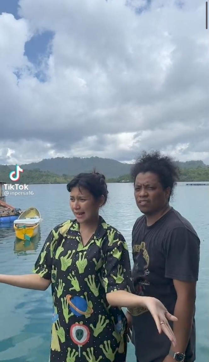 Ini Potret Indah Permatasari Saat Ikut Mudik Suami ke Sulawesi, Badan yang Terlihat Berisi Disebut Sedang Hamil!