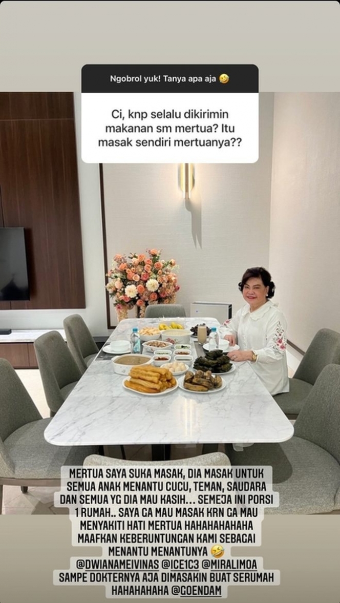 8 Potret Curhatan Sandra Dewi yang Viral, Mulai Disayang Mertua Sampai Diratukan Suami 