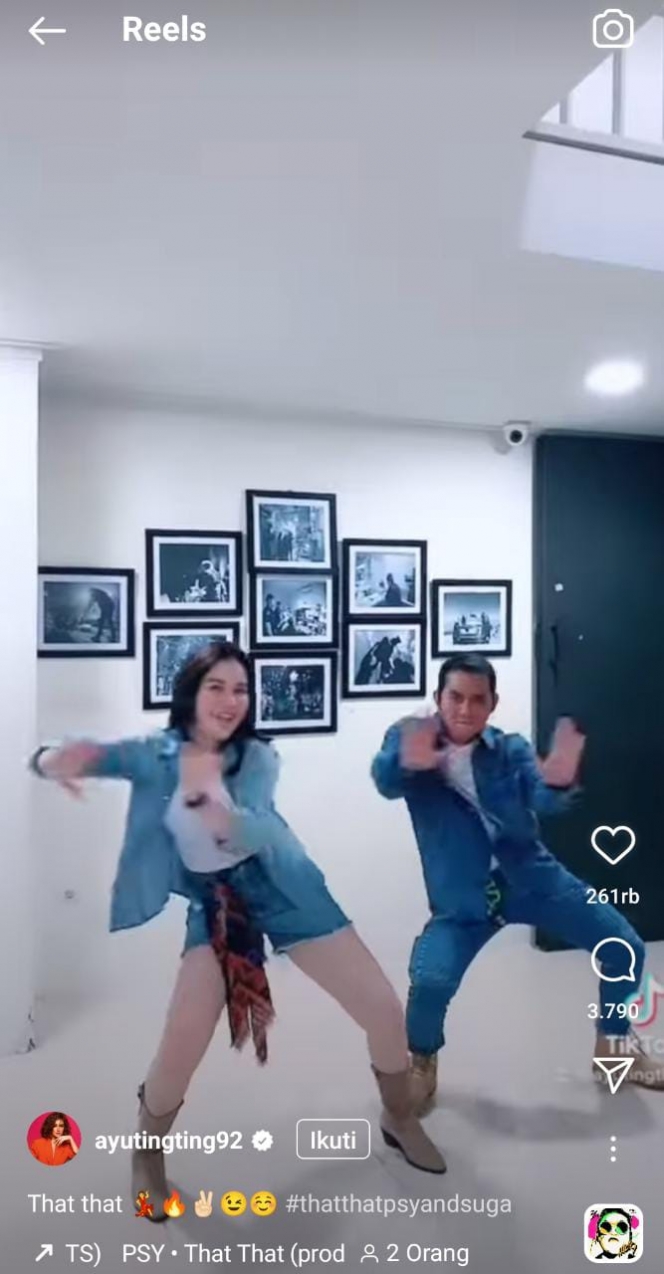 Potret Lincah Ayu Ting Ting Cover Dance That That PSY, Kakinya yang Putih Banget Bikin Salfok!