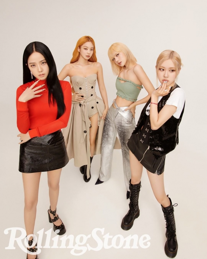 BLACKPINK Jadi Girl Group K-Pop Pertama yang Tampil di Cover Rolling Stone