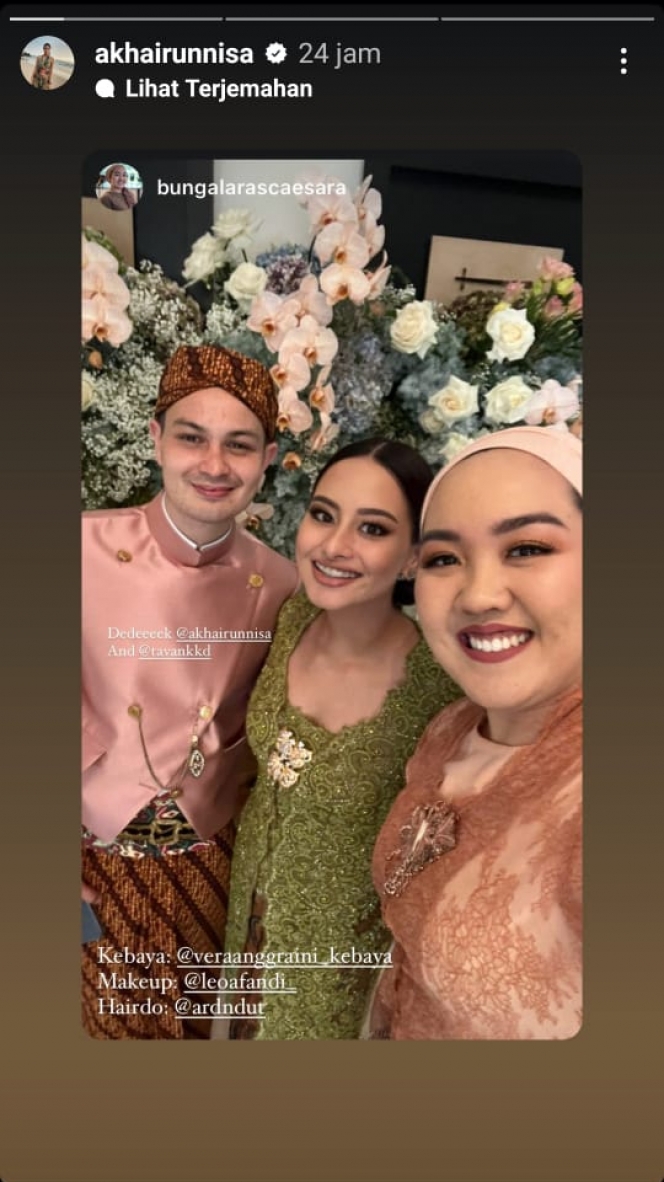 Cantik Banget, Ini 8 Pesona Amanda Khairunisa Adik Maudy Ayunda di Serangkaian Pernikahan Sang Kakak