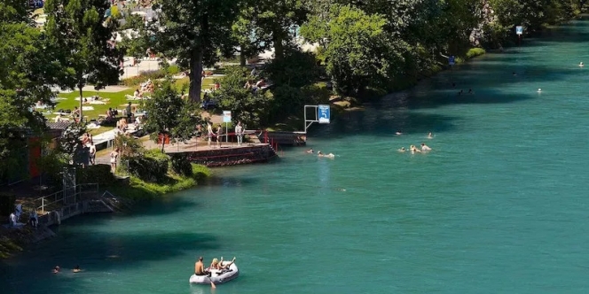 10 Fakta Sungai Aare Swiss Lokasi Anak Ridwan Kamil Hilang, Terpanjang dan Jadi Sumber Tenaga Listrik!
