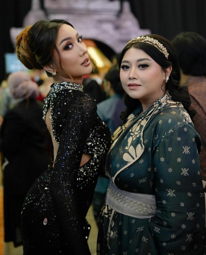 Potret Lucinta Luna dan Millen Cyrus Hadiri Grand Final Puteri Indonesia, Gayanya Gak Kalah dari Finalis