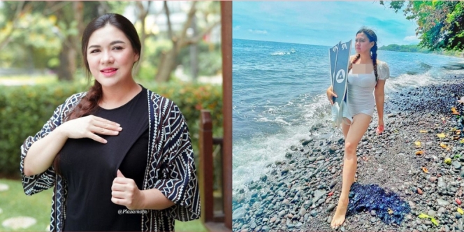 Vicky Shu Turun Berat Badan 25kg, Makin Pede Kini Langsing Singset