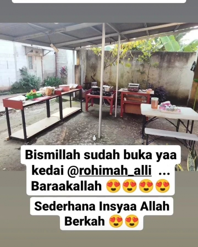 5 Potret Rumah Rohimah Alli Mantan Istri Kiwil yang Disulap Menjadi Warung Sederhana