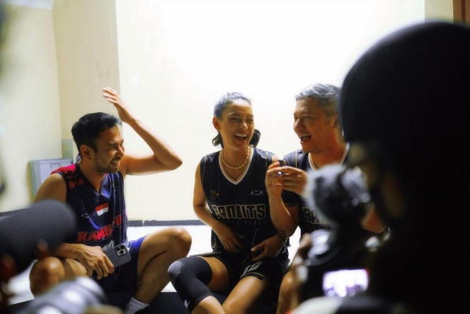 Tim Raffi Ahmad VS Tim Gading Marten, Ini Deretan Momen Seru Celebrity Games Rans PIK Basketball Lawan West Bandit Solo