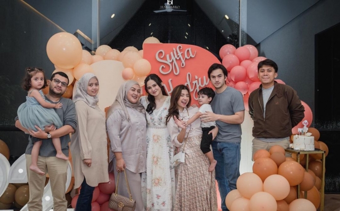 Deretan Momen Pesta Ulang Tahun Syifa Hadju, Tampil Mesra dengan Rizky Nazar dan Keluarganya