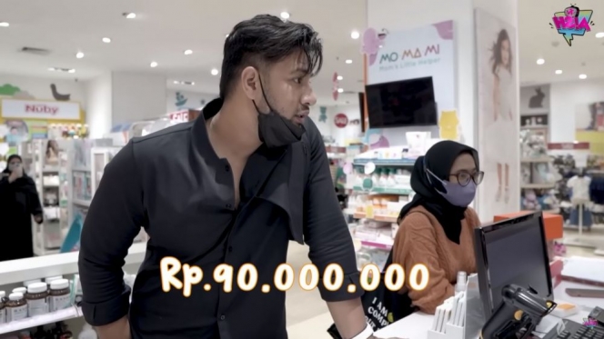 10 Potret Irish Bella dan Ammar Zoni Borong Perlengkapan Bayi, Totalnya sampai Rp90 Juta!