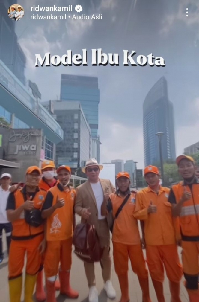 10 Momen Ridwan Kamil Hadiri Citayam Fashion Week, Tak Segan Catwalk Bareng Ojol
