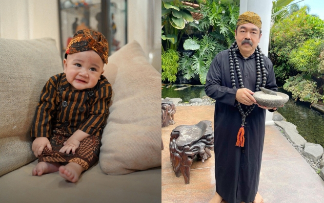 10 Potret Adu Gaya Rayyanza Malik Ahmad dan Adam Suseno Waktu Pakai Kostum Unik, Beda Generasi tapi Sama-sama Kocak