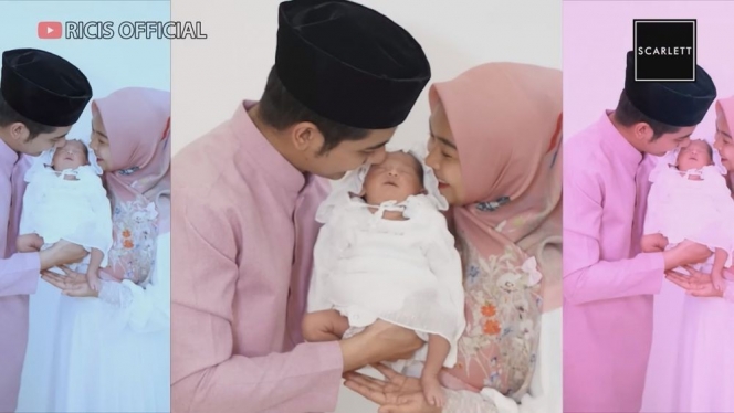 10 Potret Photoshoot Pertama Ria Ricis Teuku Ryan dan Buah Hati, Ekspresi dan Wajah Lucu Baby Moana Gemesin Banget