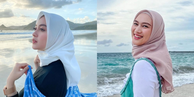 Potret Adu Gaya Nabilah Ayu VS Melody Laksani, Alumni JKT48 yang Kini Sama-Sama Berhijab