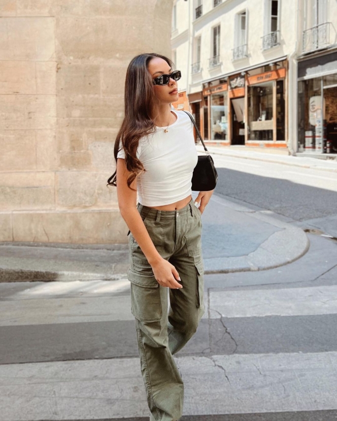 10 OOTD Fashion Street Ala Alyssa Daguise, Selalu Jadi Sorotan saat Melenggang di Jalanan
