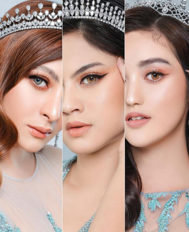 10 Pemotretan Terbaru Ranty Maria Bareng Sarah Keihl dan Hana Saraswati, Gayanya Bak Miss Universe!
