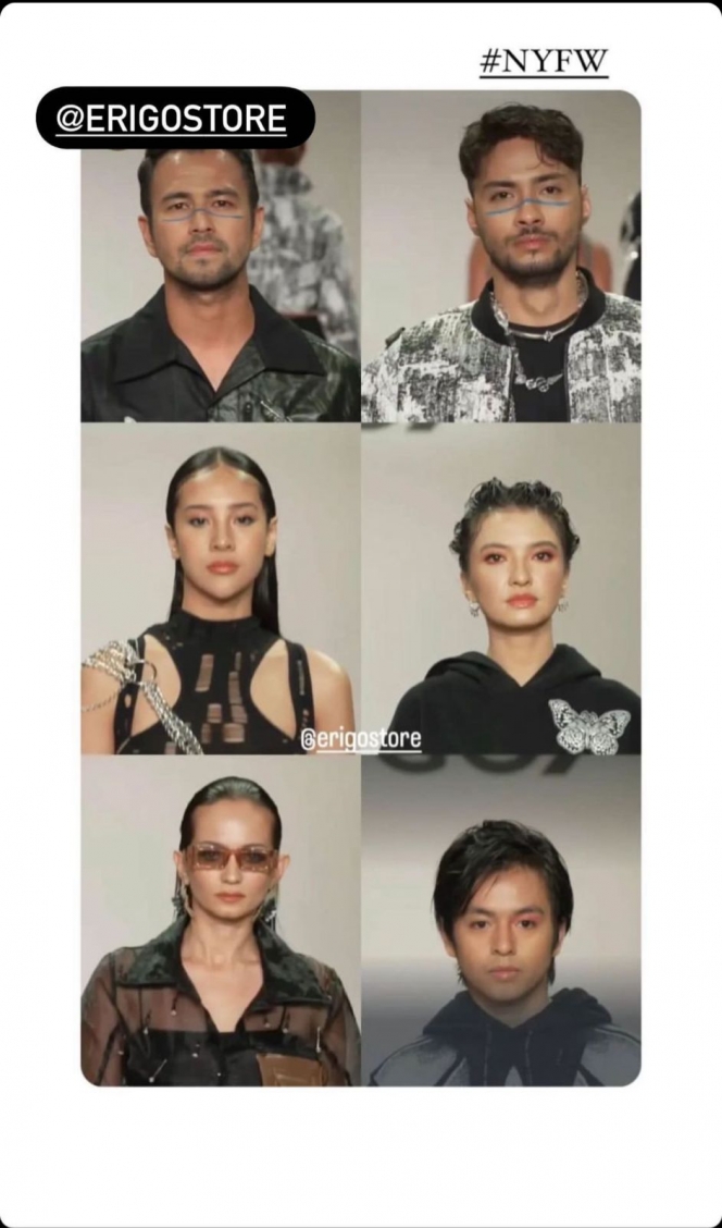 Biasa Ngelawak, Ini 10 Pesona Serius dan Gagah Raffi Ahmad Saat Catwalk di New York Fashion Show