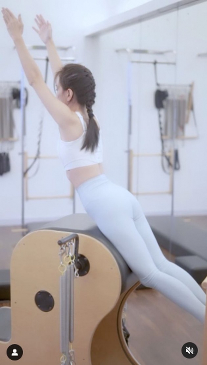 Sering Pilates dan Rajin Workout, Ini Potret Shandy Aulia yang Sering Pamer Body Goals dan Badan Lentur
