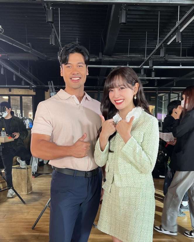 Bakal Ada Project Bersama, Ini Potret Pertemuan Chicco Jerikho dan Aktris Korea Kim Se Jeong