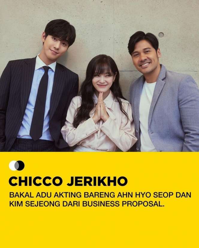 Bakal Ada Project Bersama, Ini Potret Pertemuan Chicco Jerikho dan Aktris Korea Kim Se Jeong