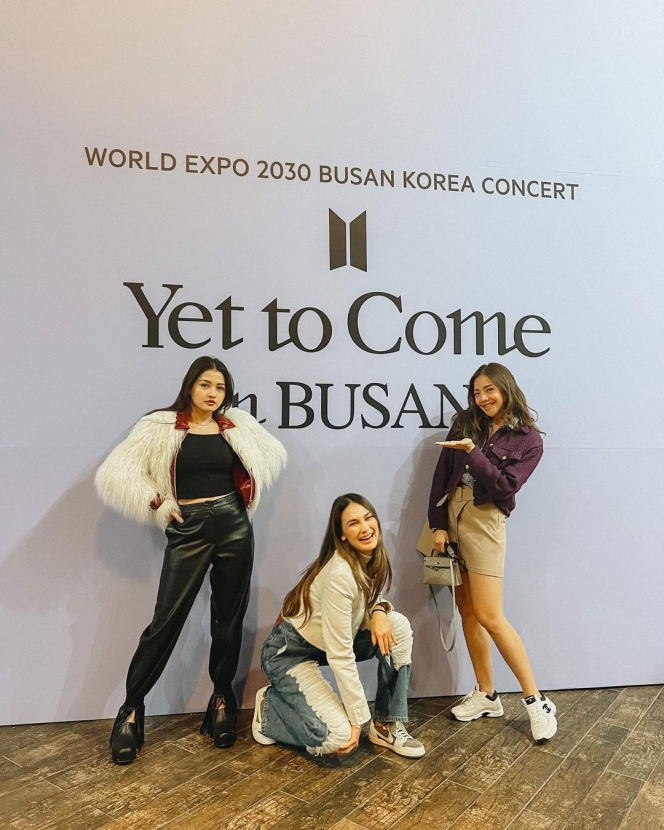 10 Potret Luna Maya Jalan-Jalan ke Seoul Korea Selatan, Liburan Mewah Sambil Nonton konser BTS