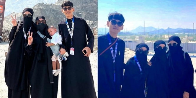 Kakak Lesti Kejora Unggah Beberapa Foto Saat Umrah, Ekspresi Baby Leslar Jadi Sorotan