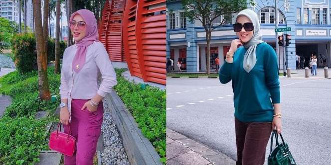 Penuh Pesona, ini 10 Potret Syahrini Pamer Tubuh yang Makin Langsing dan Body Goals