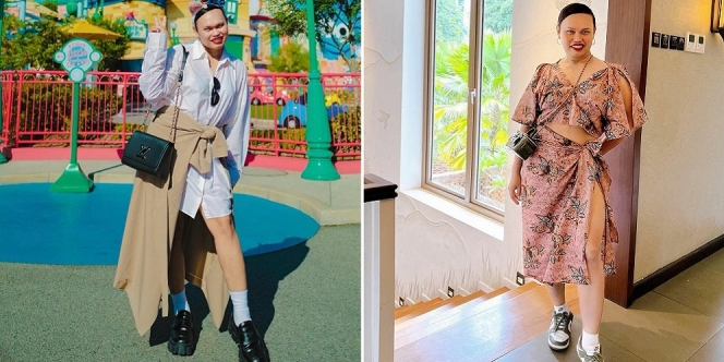 Gayanya Super Nyentrik dan Unik, Ini 10 OOTD Wanda Hara Fashion Stylist Favorit Para Artis Besar Ibu Kota