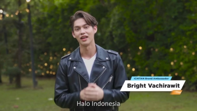 10 Potret Aktor Thailand Bright Vachirawit yang jadi Brand Ambassador Minuman Indonesia, Gantengnya Bikin Salting!