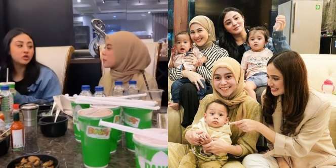 Rizky Billar Dikabarkan Terlilit Utang, Lesti Kejora Asyik Arisan dan Makan-Makan Bareng Bestie