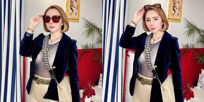 8 Potret Femmy Permatasari Hadiri Event Dior, Pamer Wajah Hasil Oplas hingga Tampil dengan Baju Nerawang