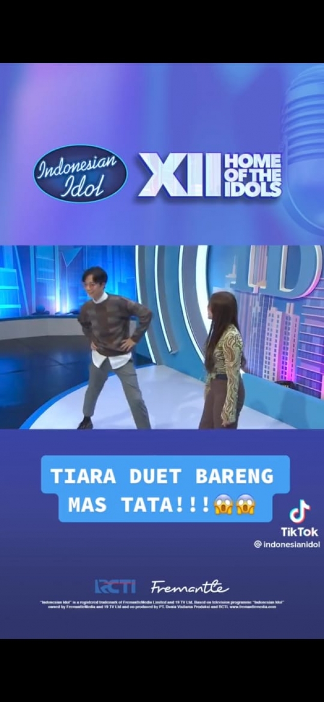 Potret Dikta Duet Bareng Tiara Andini saat Jadi Juri Indonesian Idol, Salting sampai Grogi lho!