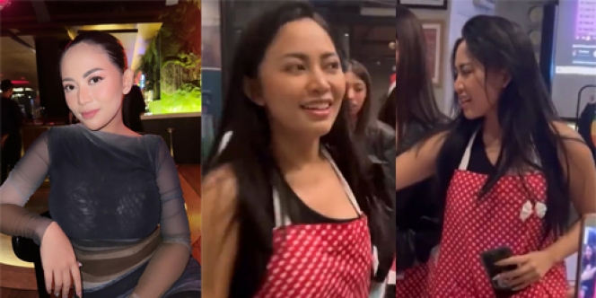 Potret Rachel Vennya Jadi Pelayan di Karens Diner, Netizen: Malah Kayak Dinner Dash