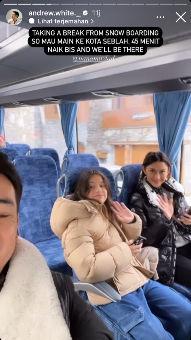 10 Potret Keluarga Nana Mirdad Liburan ke Paris Bareng Keluarga, Jalan-Jalan Sekaligus Rayakan Natal