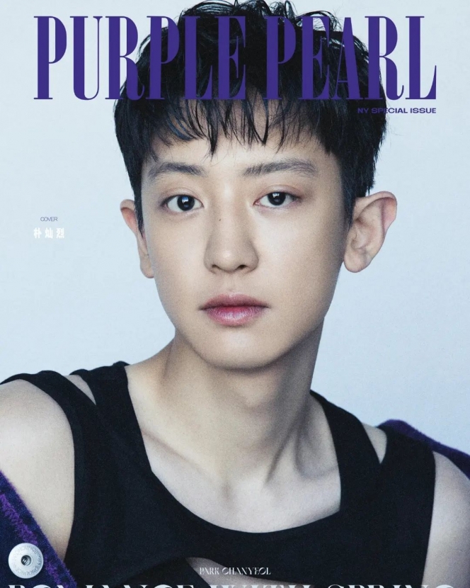 Pulang Wamil Malah Makin Muda, Ini Deretan Potret Chanyeol EXO Jadi Cover Majalah PurplePearl China