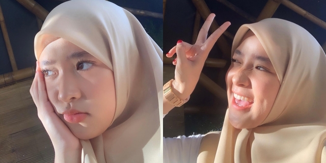 Potret Selfie Nissa Sabyan Disebut Mirip Anak Pesantren yang Lagi Polos-Polosnya, Gaya Hijabnya jadi Sorotan