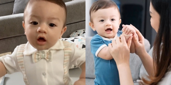 10 Potret Terbaru Baby Arash Anak Faradilla Yoshi dan Bryan McKenzie, Makin Imut dan Ganteng!