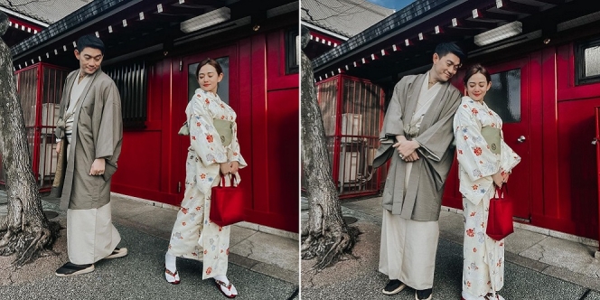 Bak Pasangan ABG, Potret Ifan Seventeen dan Citra Monica Tampil Manis Pakai Kimono saat Liburan di Jepang Sukses Bikin Baper