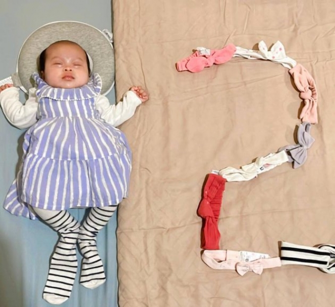 Bajunya Dibilang Norak, Ini Potret Terbaru Baby Sumehra Keponakan Ayu Ting Ting yang Kini Berusia 2 Bulan