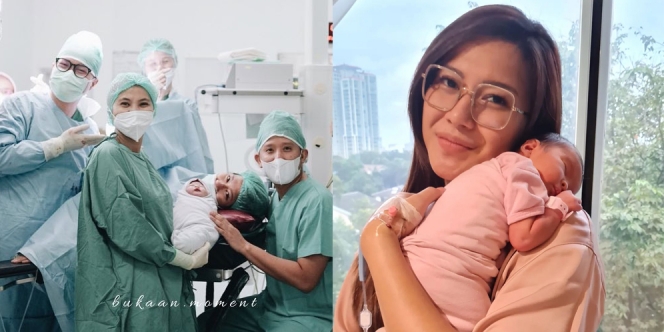 7 Momen Dita Fakhrana Melahirkan Anak Pertama, Full Senyum karena Didampingi Suami
